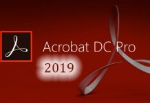 Acrobat pro DC 2019